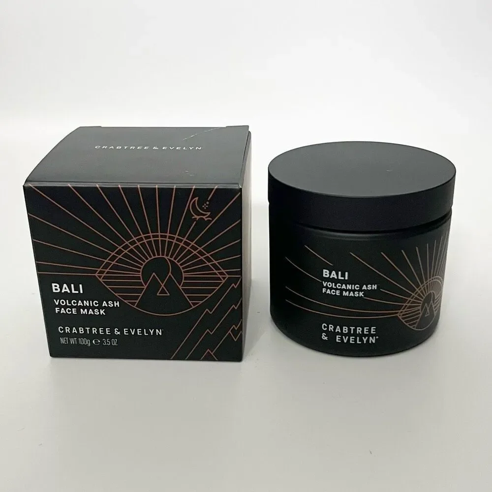 Crabtree & Evelyn BALI Volcanic Ash Mask NIB